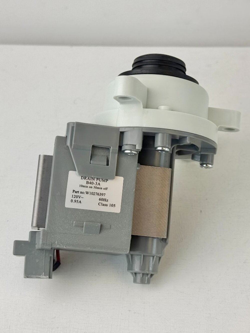 Washer Drain Pump B40-3A W10276397 120V 60Hz